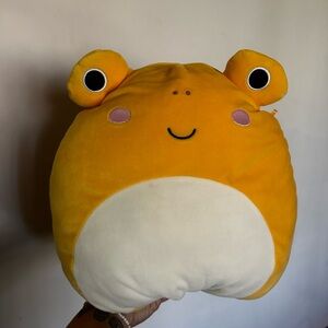 Yellow Frog Squishmallow 20”